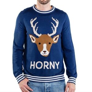 Tipsy Elves Horny As Buck Ugly Christmas Sweater